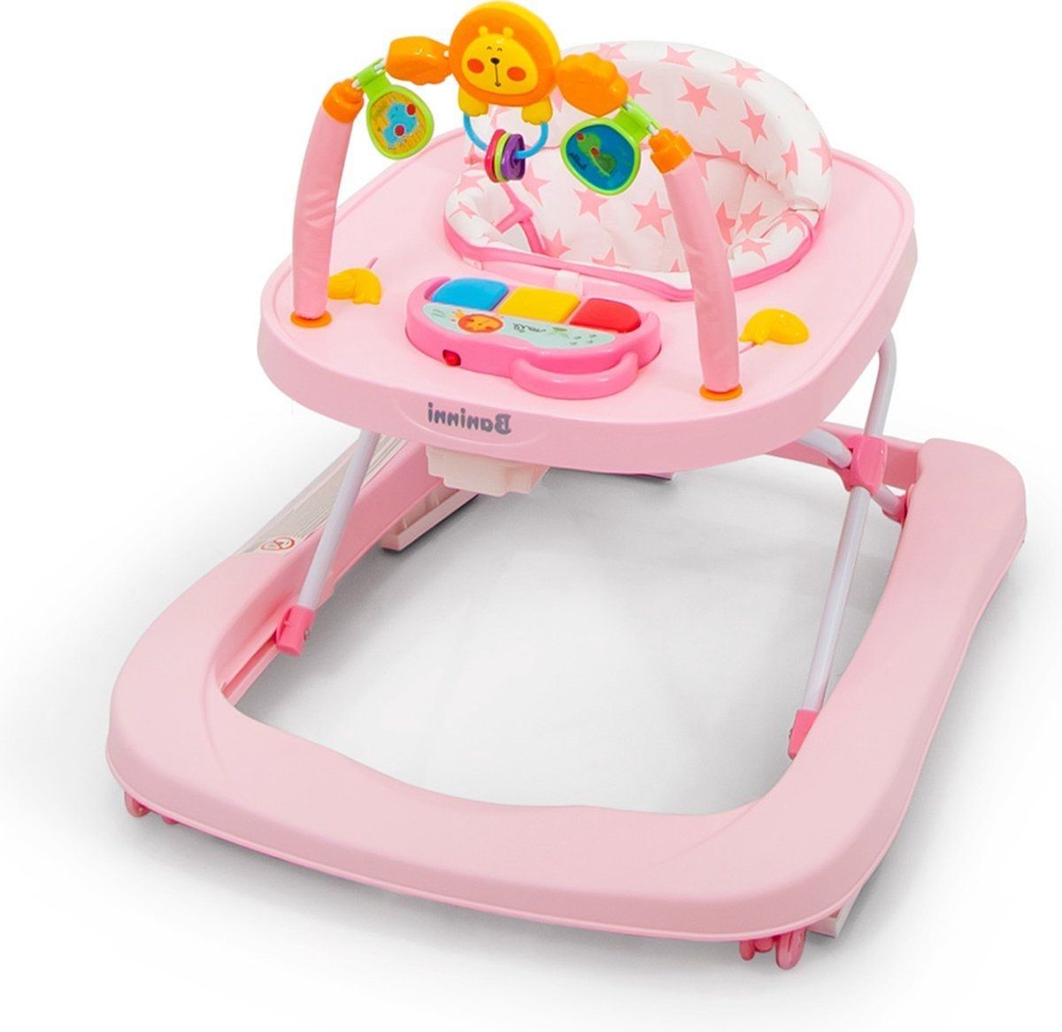 Loopstoel Baninni Totti 2-in-1 Roze Loopstoel Baninni Totti 2-in-1 Roze_1
