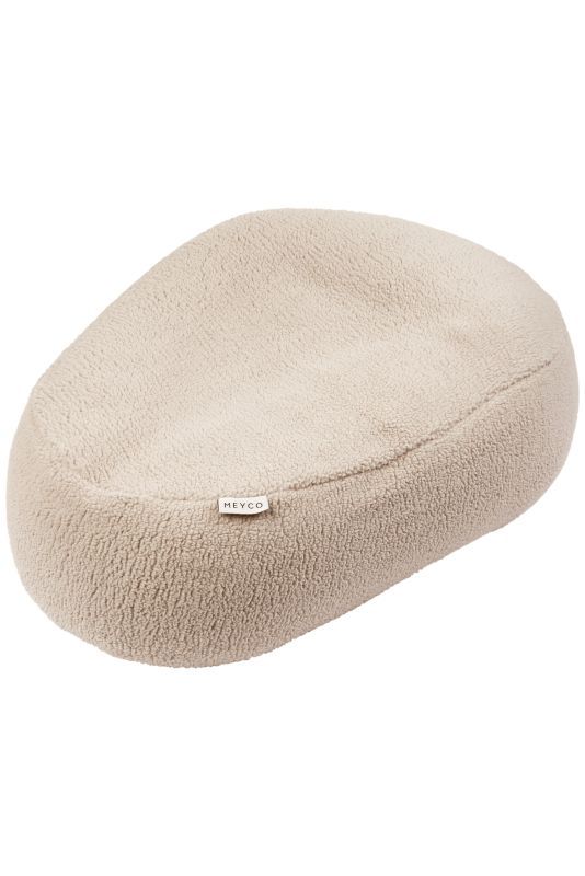 Relaxhoes Meyco Voedingskussen Teddy Sand Relaxhoes Meyco Voedingskussen Teddy Sand_1