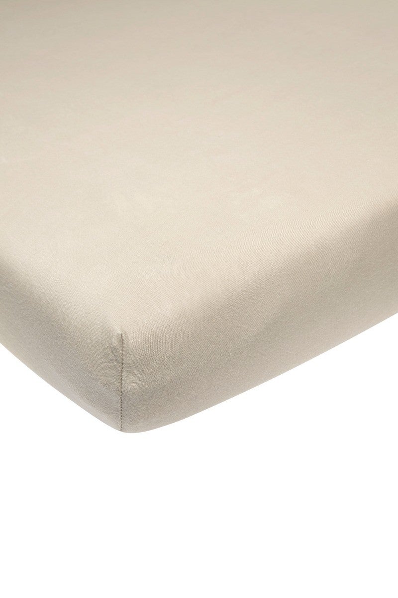 Hoeslaken Ledikant Meyco Jersey 60x120 Sand Hoeslaken Ledikant Meyco Jersey 60x120 Sand_1
