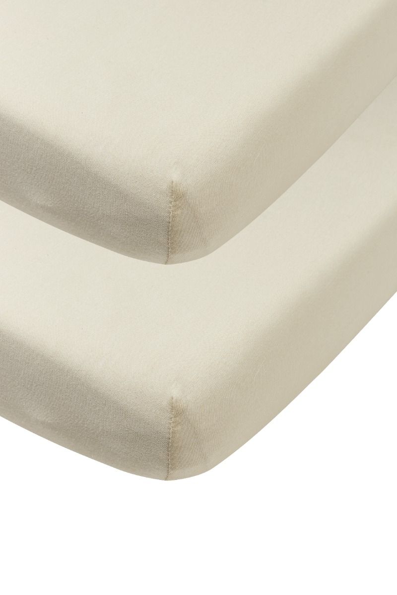 Hoeslaken Junior Meyco Soft Sand 2-pack 70x140 Hoeslaken Junior Meyco Soft Sand 2-pack 70x140_1