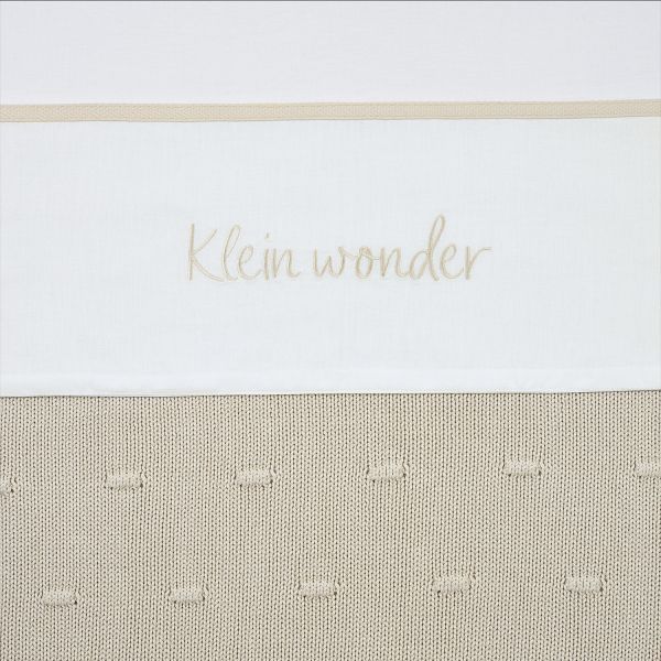 Laken Wieg Meyco Klein Wonder Soft Sand 75x100 Laken Wieg Meyco Klein Wonder Soft Sand 75x100_1