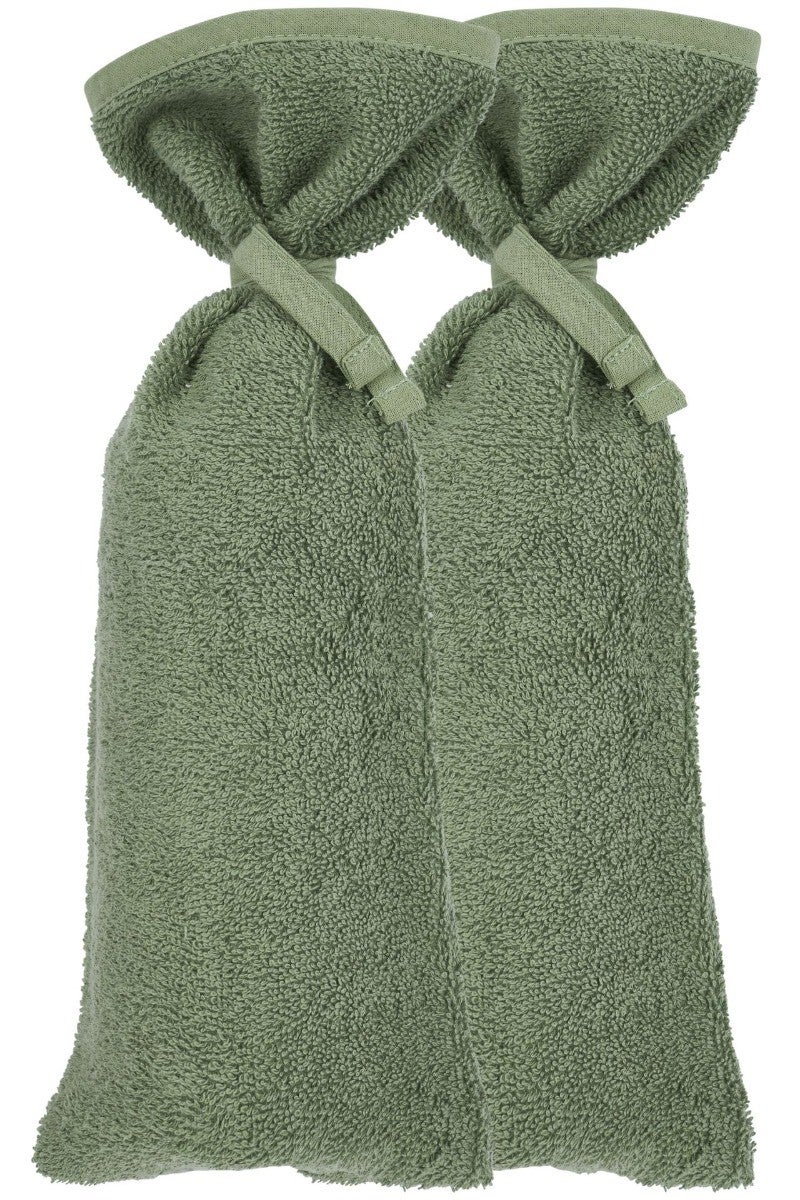 Kruikenzak Meyco Basic Badstof Forest Green 2-pack Kruikenzak Meyco Basic Badstof Forest Green 2-pack_1