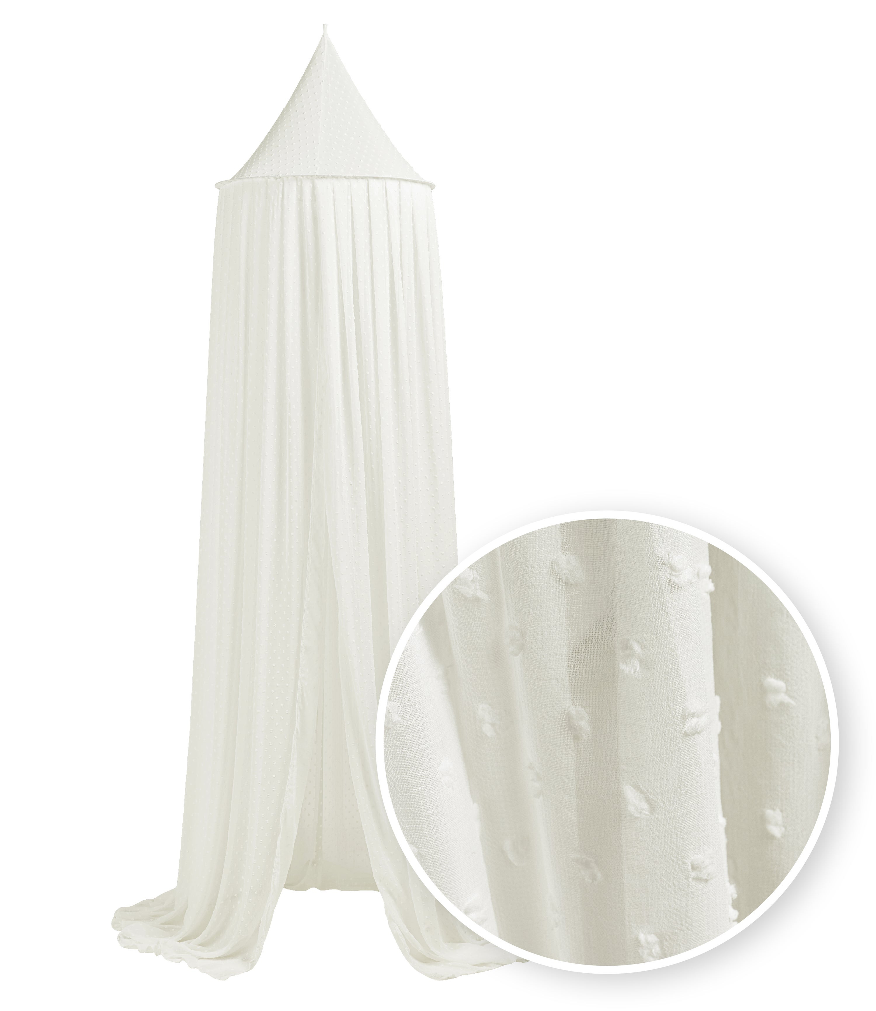Klamboe Meyco Plume Offwhite Klamboe Meyco Plume Offwhite_1