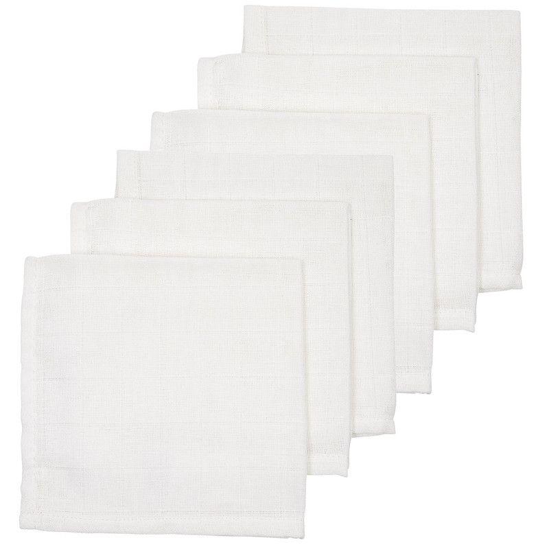 Monddoekjes Hydrofiel Meyco Uni Wit 6-pack Monddoekjes Hydrofiel Meyco Uni Wit 6-pack_1