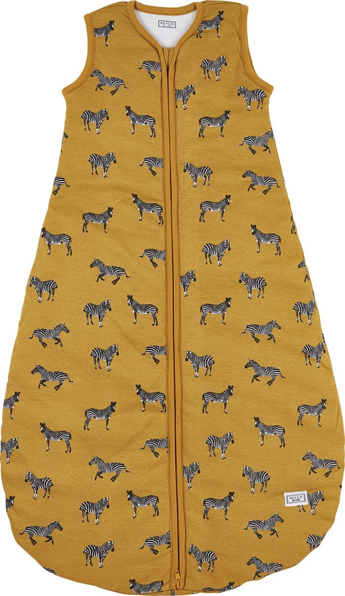 Slaapzak Meyco Rond Panter Jersey Honey Gold 86cm Slaapzak Meyco Rond Panter Jersey Honey Gold 86cm_1