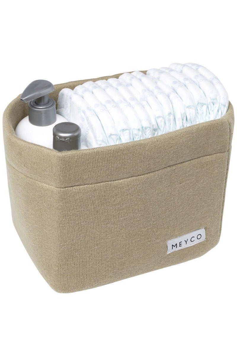 Mand Meyco Medium Knit Basic Taupe Mand Meyco Medium Knit Basic Taupe_1