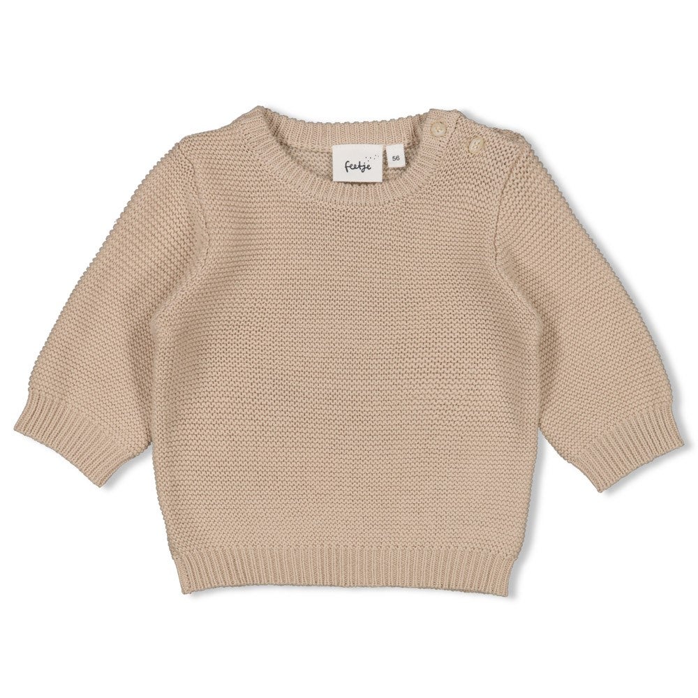 Sweater Feetje Gebreid Sleepy Sheepy Zand Sweater Feetje Gebreid Sleepy Sheepy Zand_1