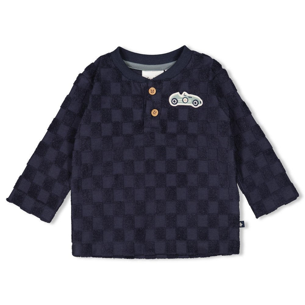 Shirt Longsleeve Feetje Let's Go Ruit Badstof Marine Shirt Longsleeve Feetje Let's Go Ruit Badstof Marine_1