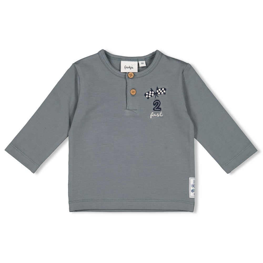 Shirt Longsleeve Let's Go! Petrol Shirt Longsleeve Let's Go! Petrol_1