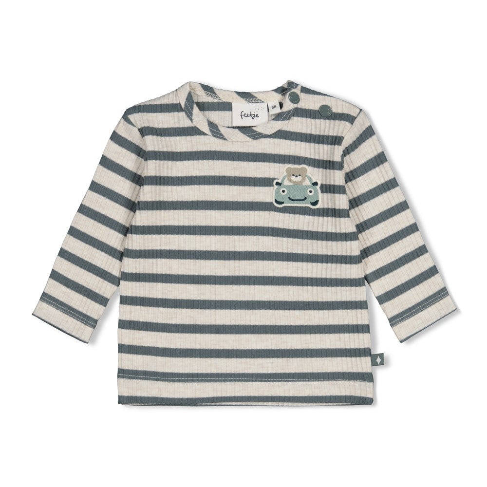 51602832_1_Shirt_Longsleeve_Feetje_met_Streep_Beep_Beep_Zeegroen 51602832_1_Shirt_Longsleeve_Feetje_met_Streep_Beep_Beep_Zeegroen_1