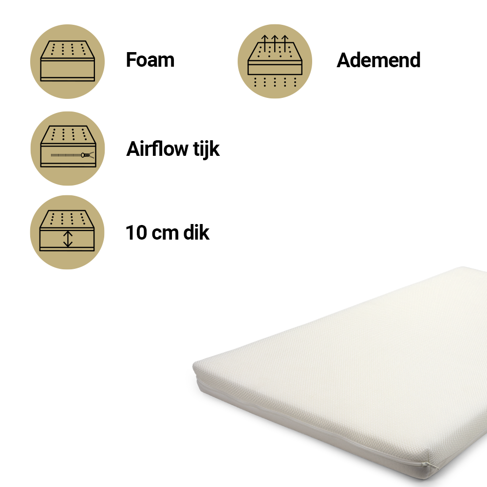 Matras Peuterbed Best Sleep 70x140 Airflow Pro Matras Peuterbed Best Sleep 70x140 Airflow Pro_1