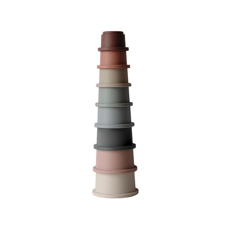 Stapelbekers Mushie Multicolor Stapelbekers Mushie Multicolor_1