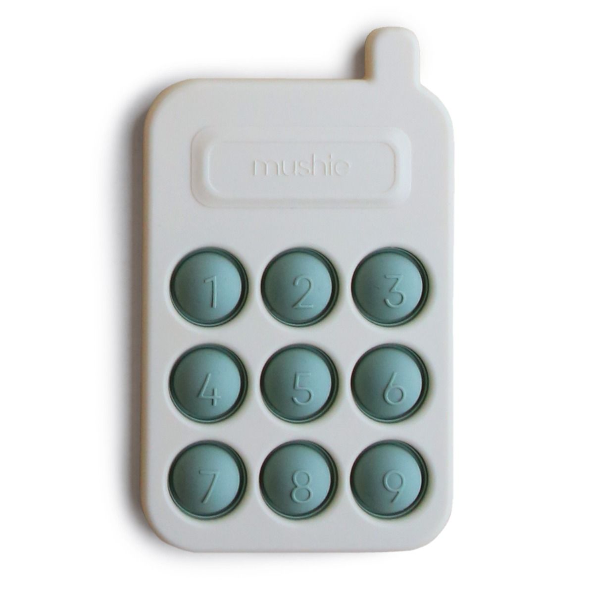 Pop It Mushie Phone Cambridge Blue Pop It Mushie Phone Cambridge Blue_1