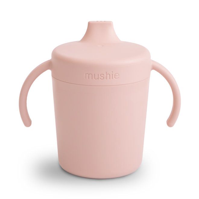 Training Mushie Sippy Cup Blush Training Mushie Sippy Cup Blush_1