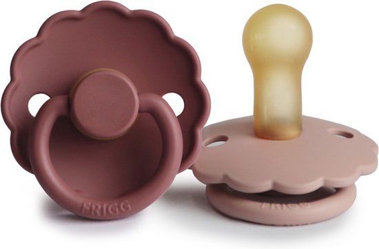 Fopspeen Frigg Daisy 0-6mnd Baby Blush/Woodchuck 2st Fopspeen Frigg Daisy 0-6mnd Baby Blush/Woodchuck 2st_1