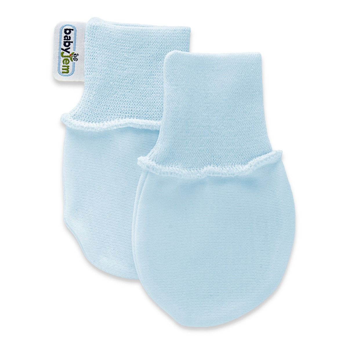 Krabwantjes BabyJem Newborn Mouwtjes Blauw Krabwantjes BabyJem Newborn Mouwtjes Blauw_1