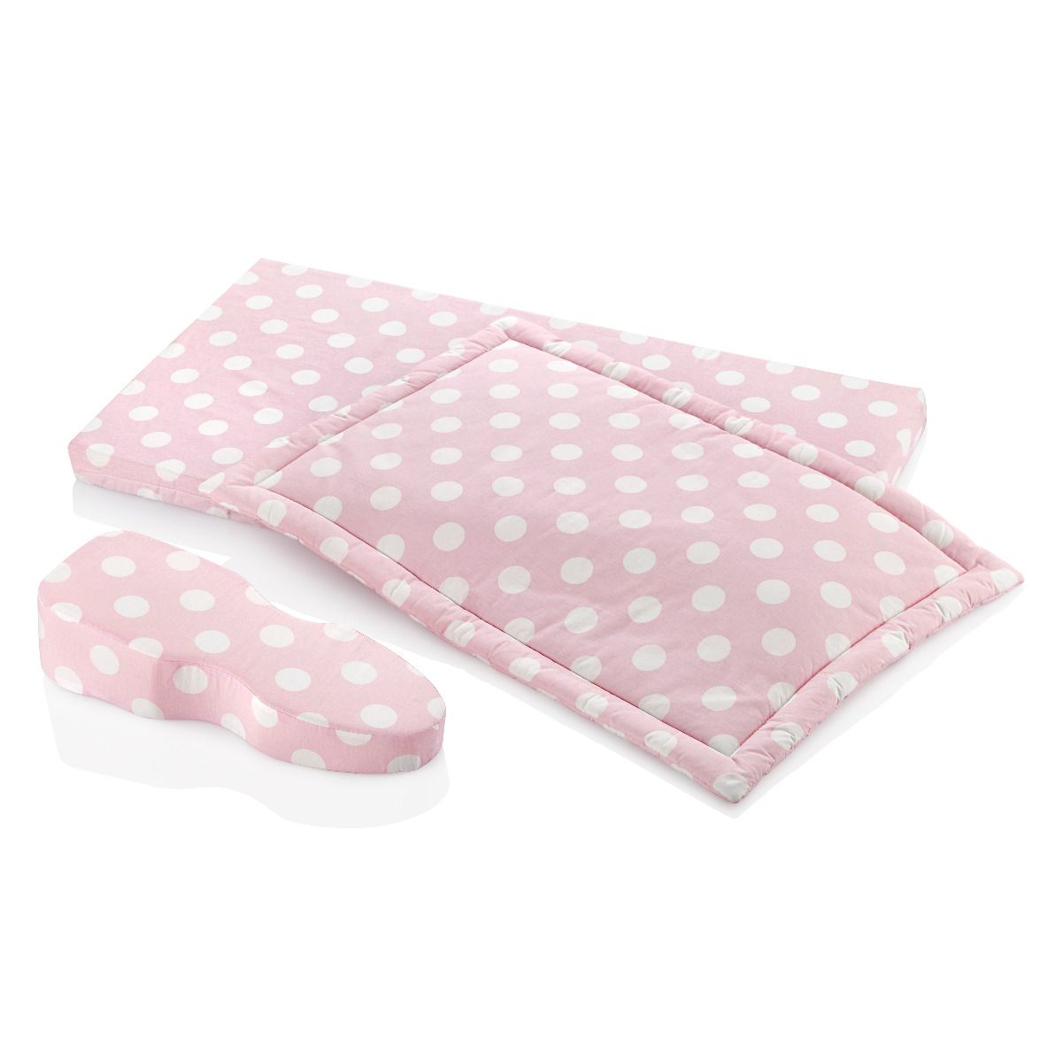 Schommel/Speelkussenset BabyJem Roze Dots Schommel/Speelkussenset BabyJem Roze Dots_1