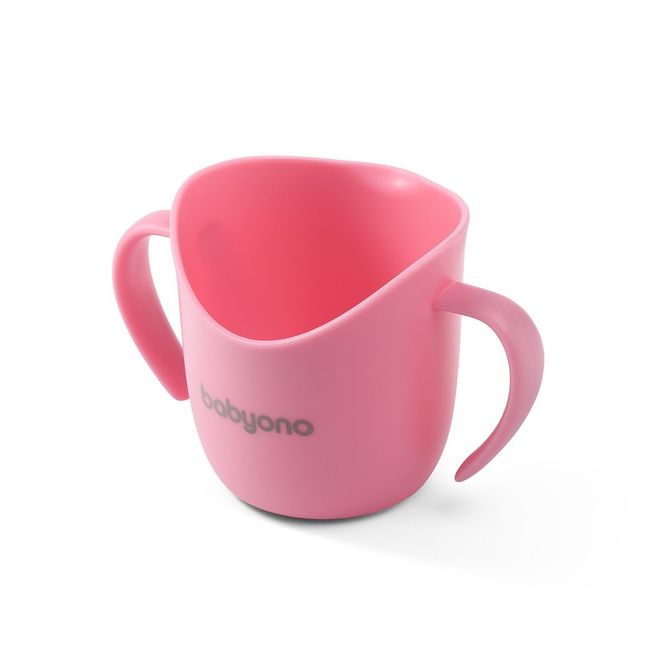 Drinkbeker Babyono Flow Ergonomisch Roze 12m+ Drinkbeker Babyono Flow Ergonomisch Roze 12m+_1