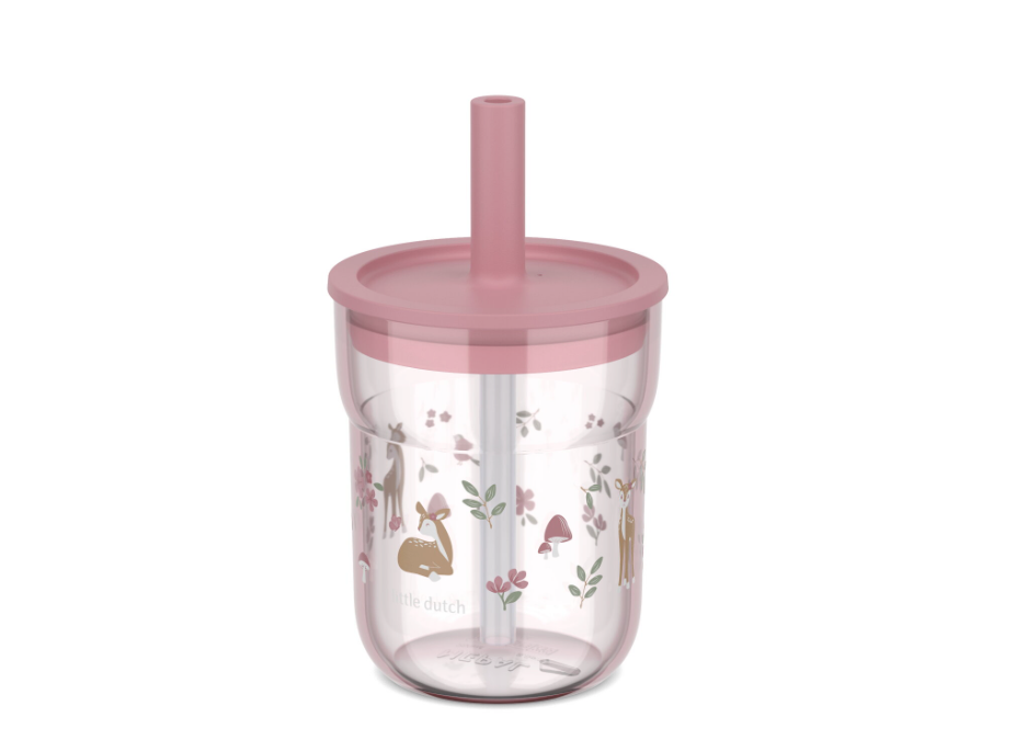 Beker Mepal x Little Dutch Met Rietje 250ml Mio Fairy Garden Beker Mepal x Little Dutch Met Rietje 250ml Mio Fairy Garden_1