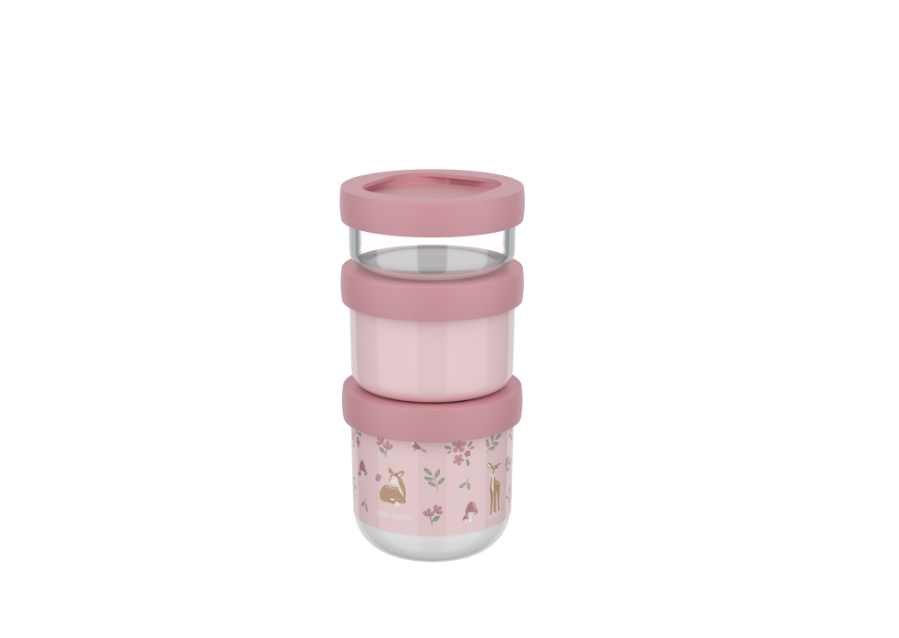 Snackbox Mepal x Little Dutch Mio Fairy Garden 3-delig Snackbox Mepal x Little Dutch Mio Fairy Garden 3-delig_1