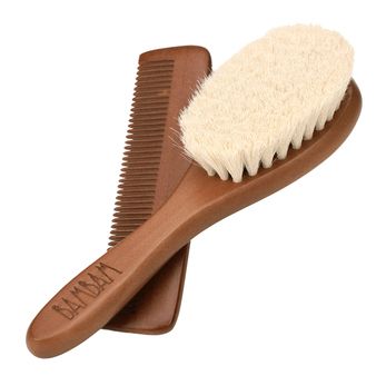 Geschenkset BamBam Borstel & Kam Donker Hout Geschenkset BamBam Borstel & Kam Donker Hout_1