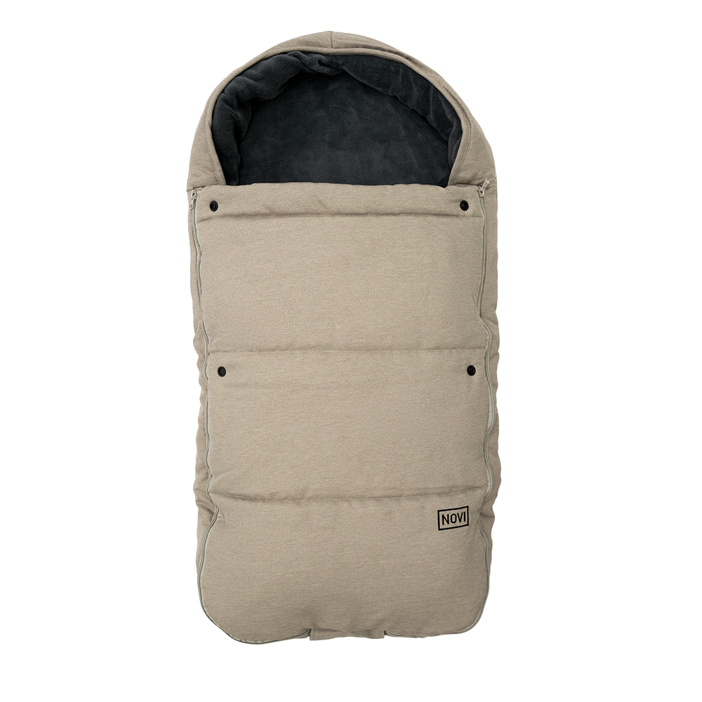 Voetenzak Novi Cozy Solid Sand Voetenzak Novi Cozy Solid Sand_1