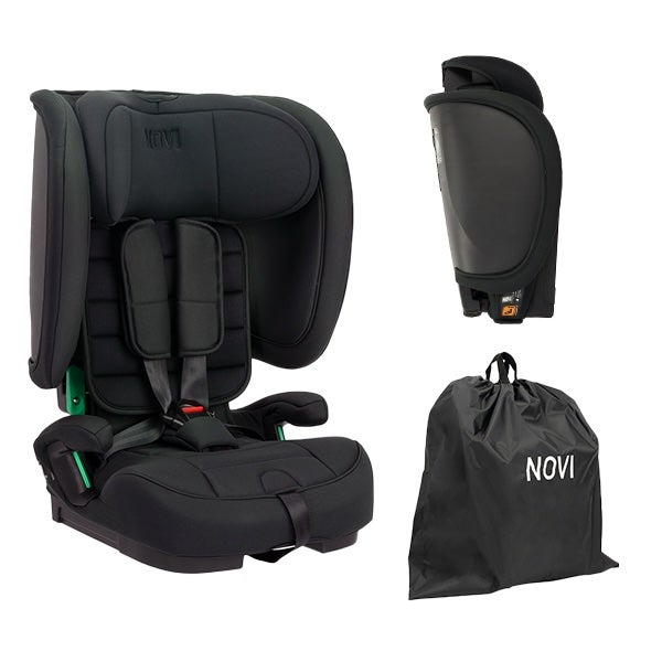 Autostoel Novi Morris I-Size All Black Incl Autostoel Novi Morris I-Size All Black Incl_1