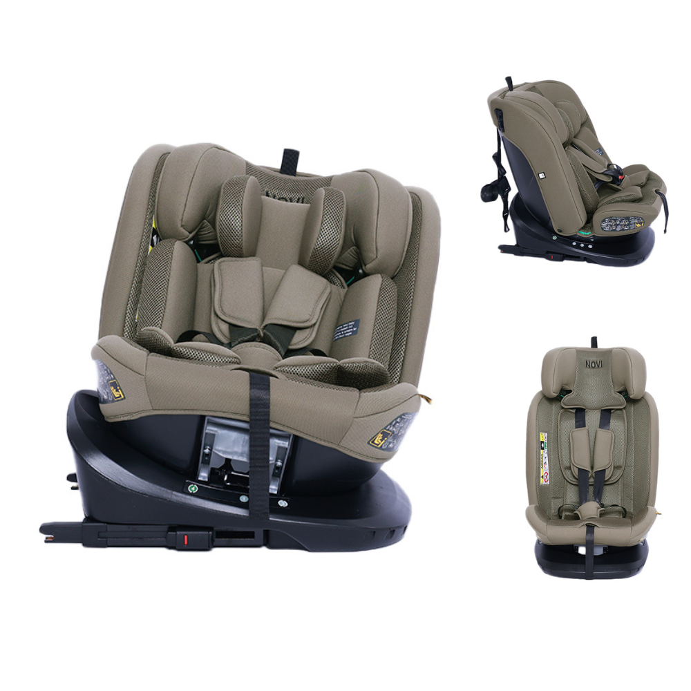 Autostoel Novi Goliath Go I-Size Rotation Taupe/Mesh Autostoel Novi Goliath Go I-Size Rotation Taupe/Mesh_1
