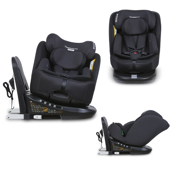 Autostoel Titanium Baby Smart Jade I-Size Black/Mesh Autostoel Titanium Baby Smart Jade I-Size Black/Mesh_1