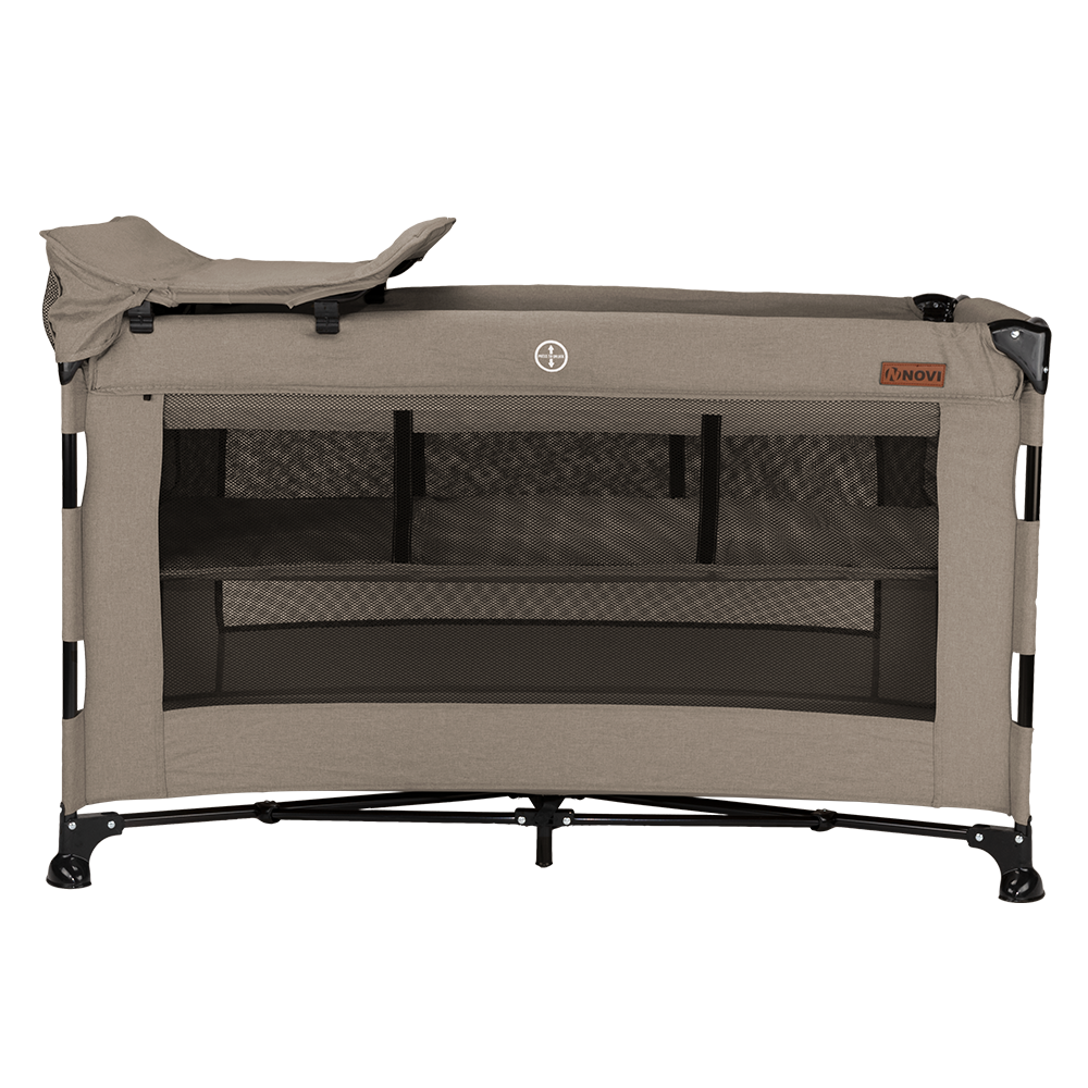 Campingbed Novi Nora Luxe Hazel/Black Campingbed Novi Nora Luxe Hazel/Black_1