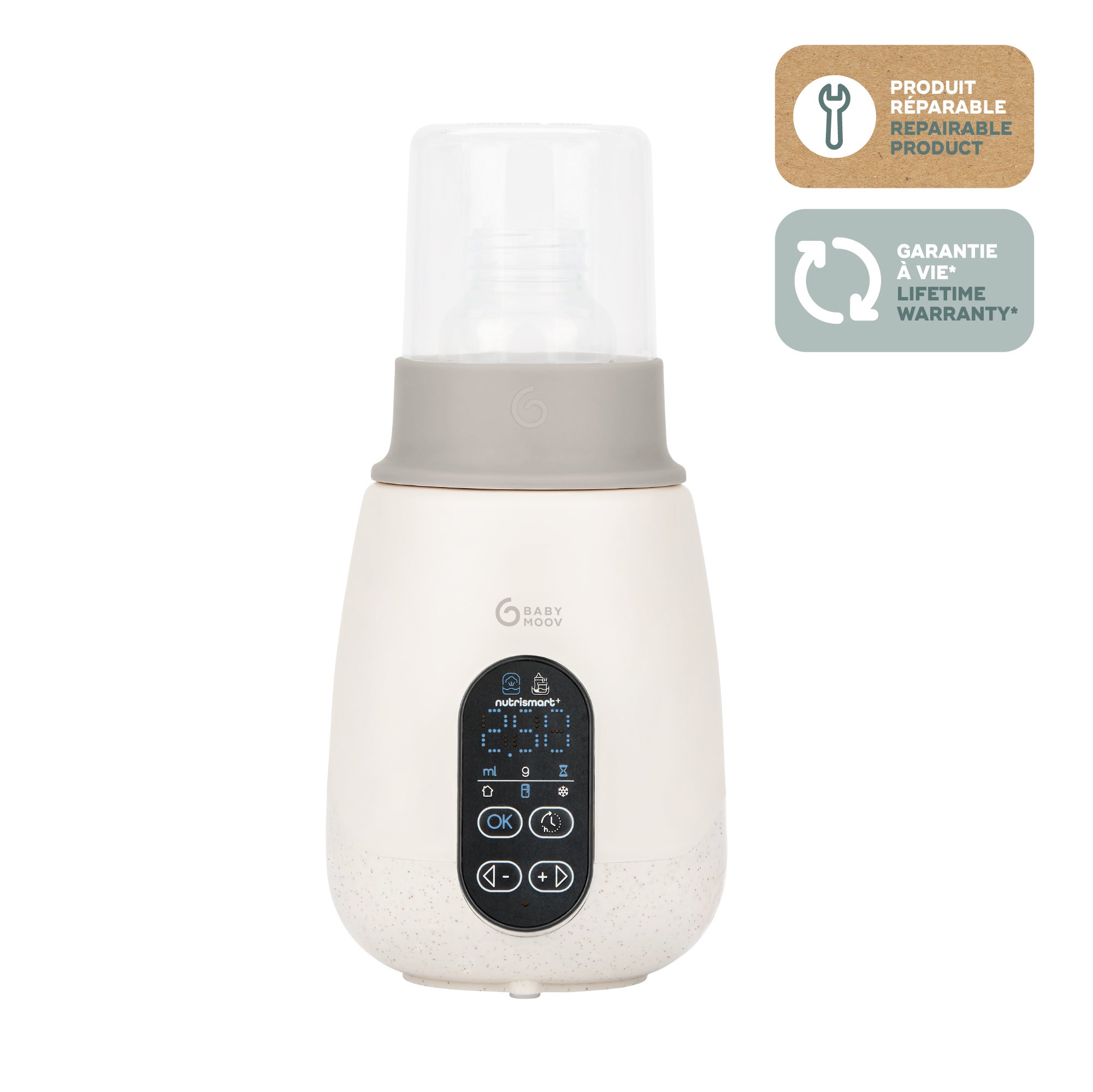 Flesverwamer Babymoov Nutrismart+ Mineral Beige Flesverwamer Babymoov Nutrismart+ Mineral Beige_1