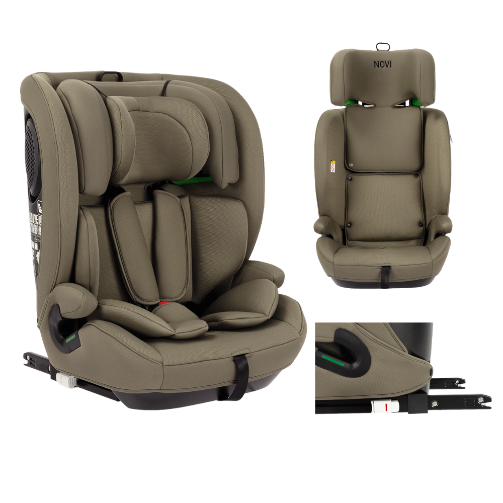 Autostoel Novi Jules V2 i-size Isofix Dark Taupe Autostoel Novi Jules V2 i-size Isofix Dark Taupe_1