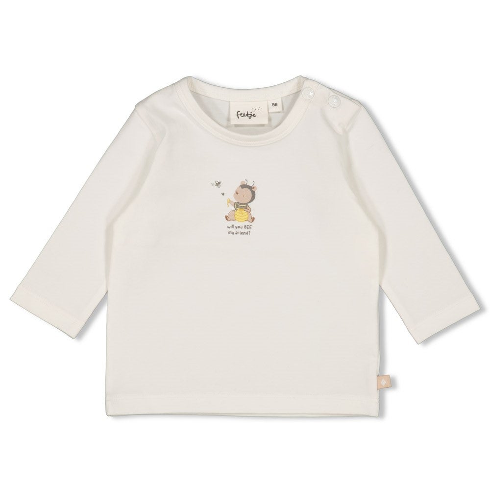 Shirt Longsleeve Feetje Honey Bear Offwhite Shirt Longsleeve Feetje Honey Bear Offwhite_1