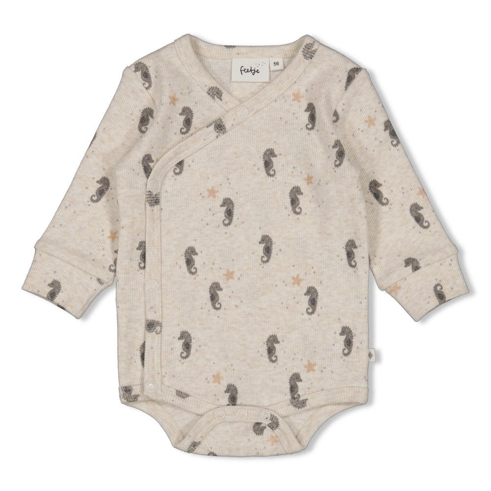 Romper Feetje Overslag Rib Sea Sweeties Offwhite Romper Feetje Overslag Rib Sea Sweeties Offwhite_1
