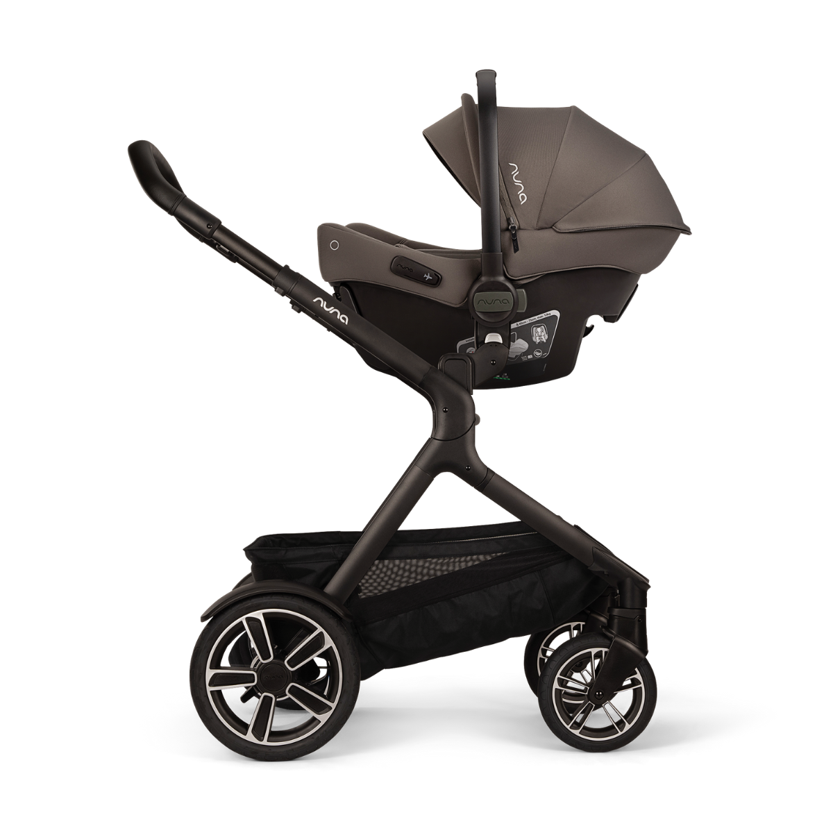 Kinderwagen Nuna DEMI Next Thunder V2 met meerijdplankje + Autostoel Nuna Pipa Urbn null_3