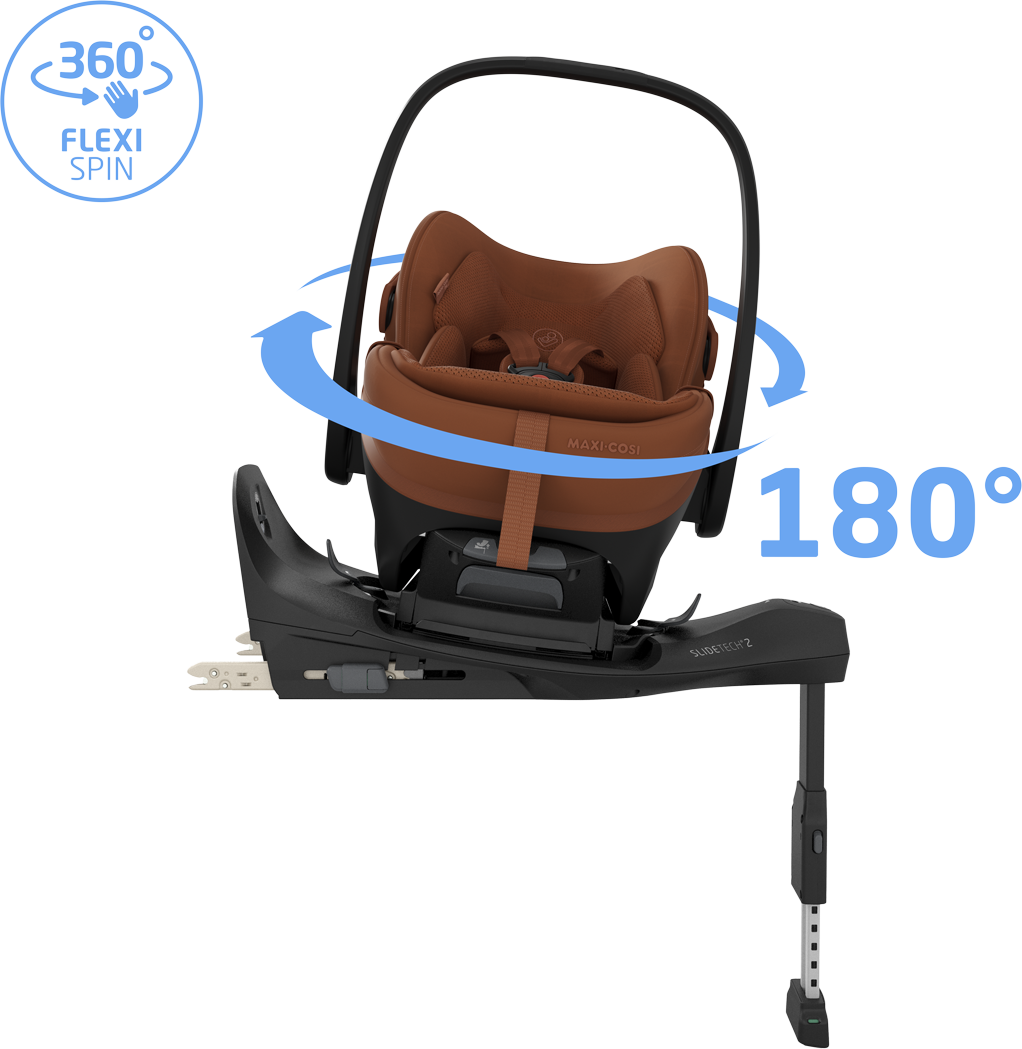 Set | Autostoel Maxi-Cosi Pebble Slide Pro Copper Terra met 2x Isofixbase Familyfix Slide Pro null_9