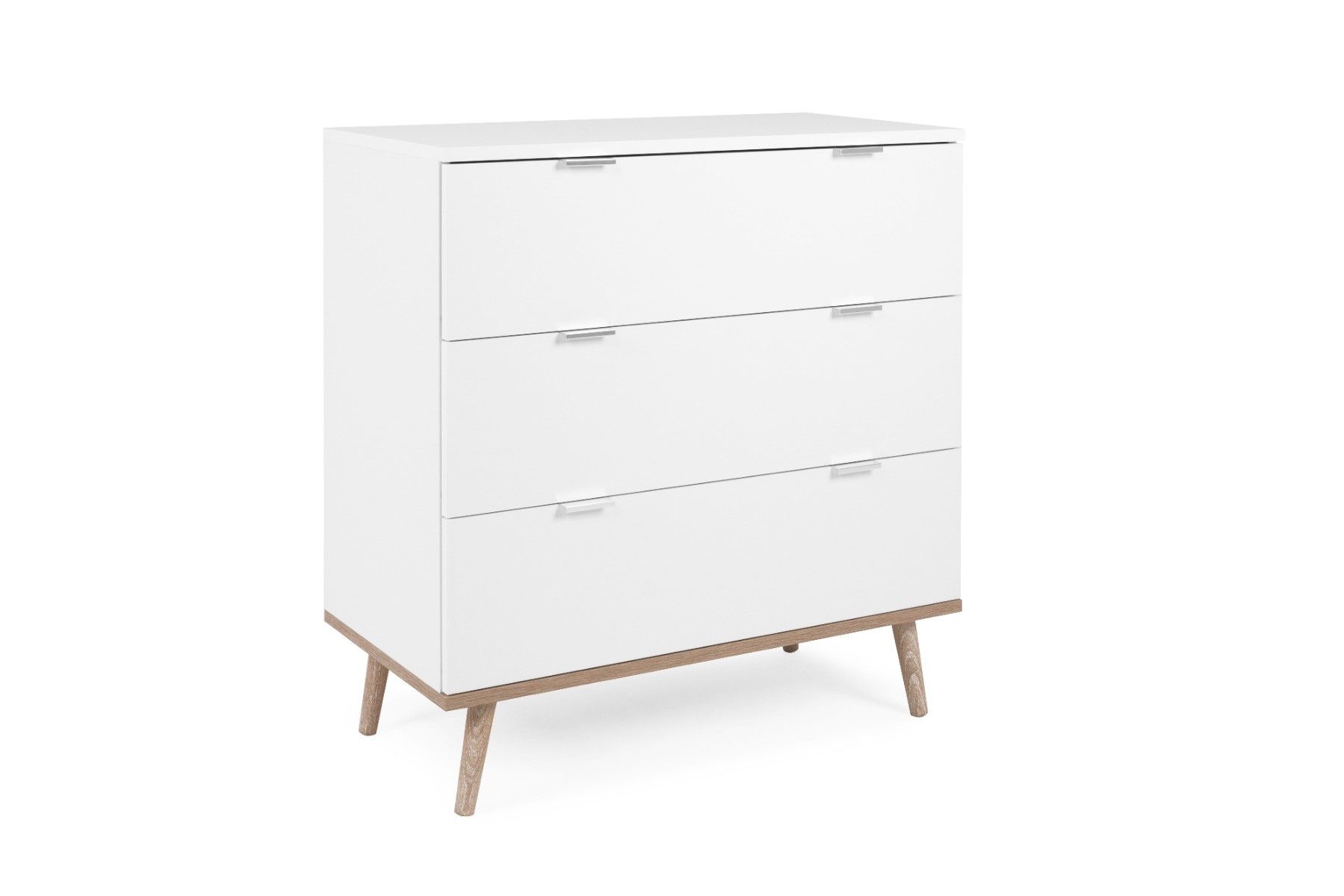 Babykamer Finori Göteborg + Lotus Pure White (Ledikant + Commode) null_8