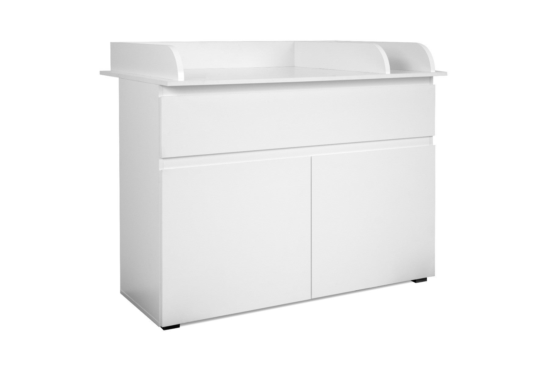 Babykamer Finori Image Wit 3-Deurskast (Meegroei Ledikant Luca V2 Pure White + Commode) null_6