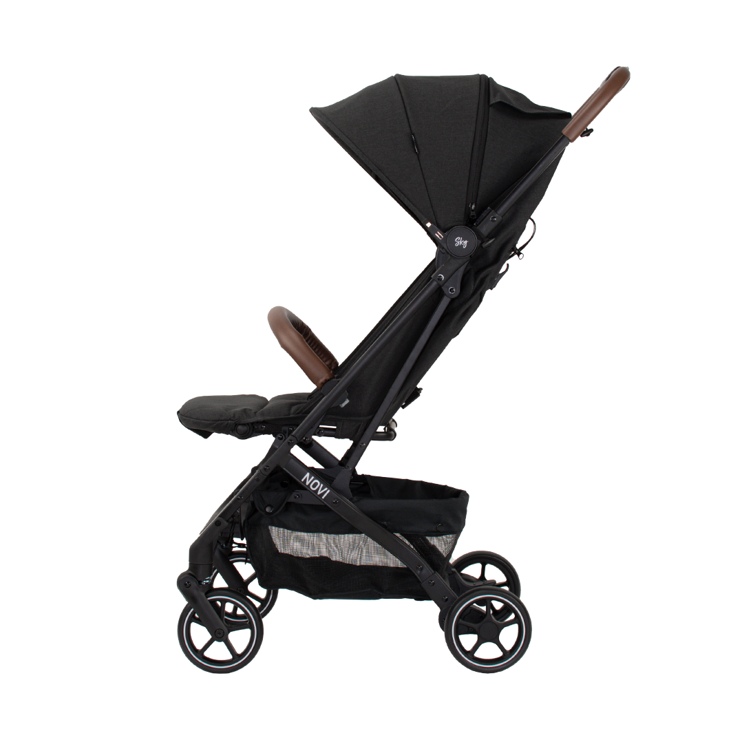 Buggy Novi Sky Black Melange met Transporttas null_5
