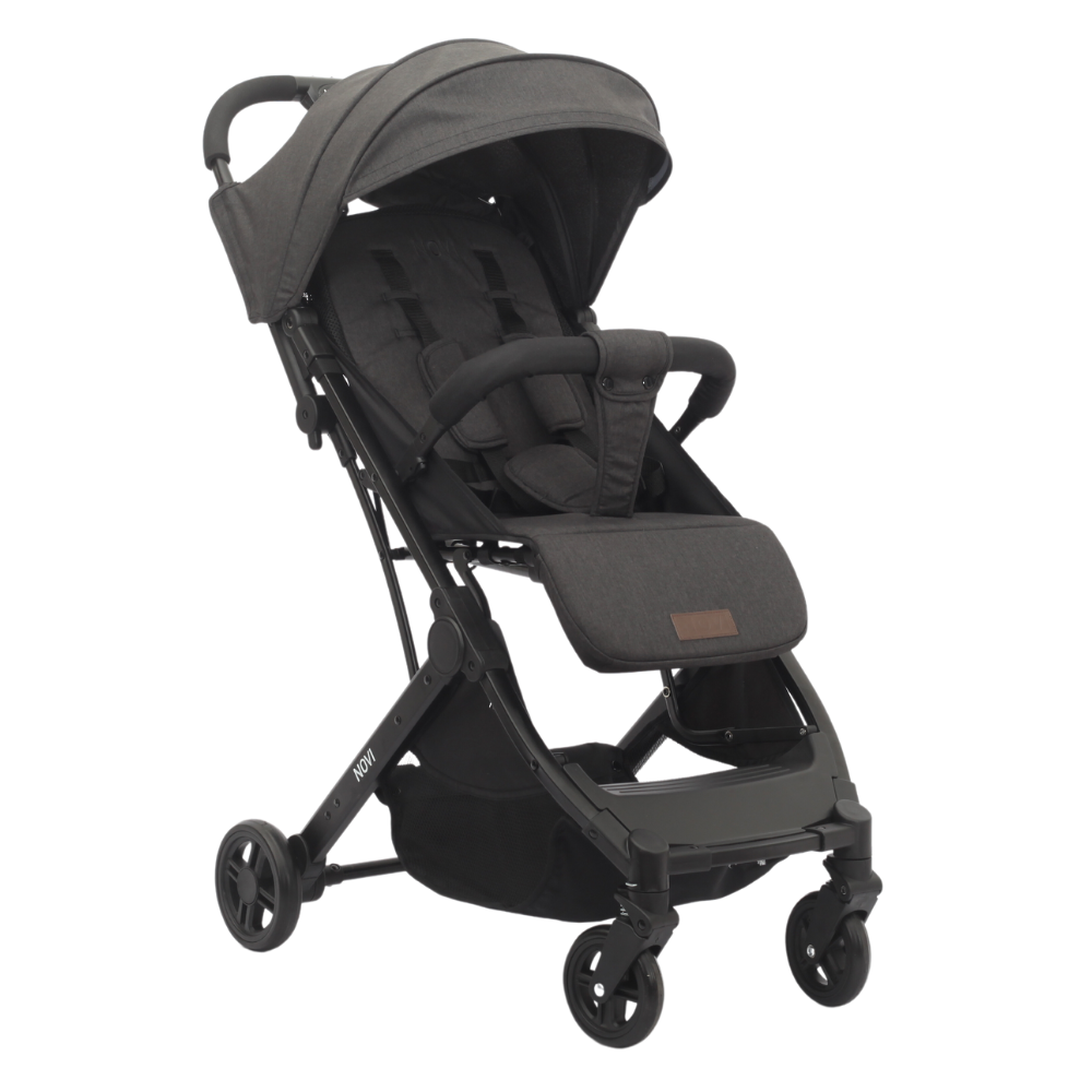 Buggy Novi Travel Go Black Melange met Voetenzak null_7