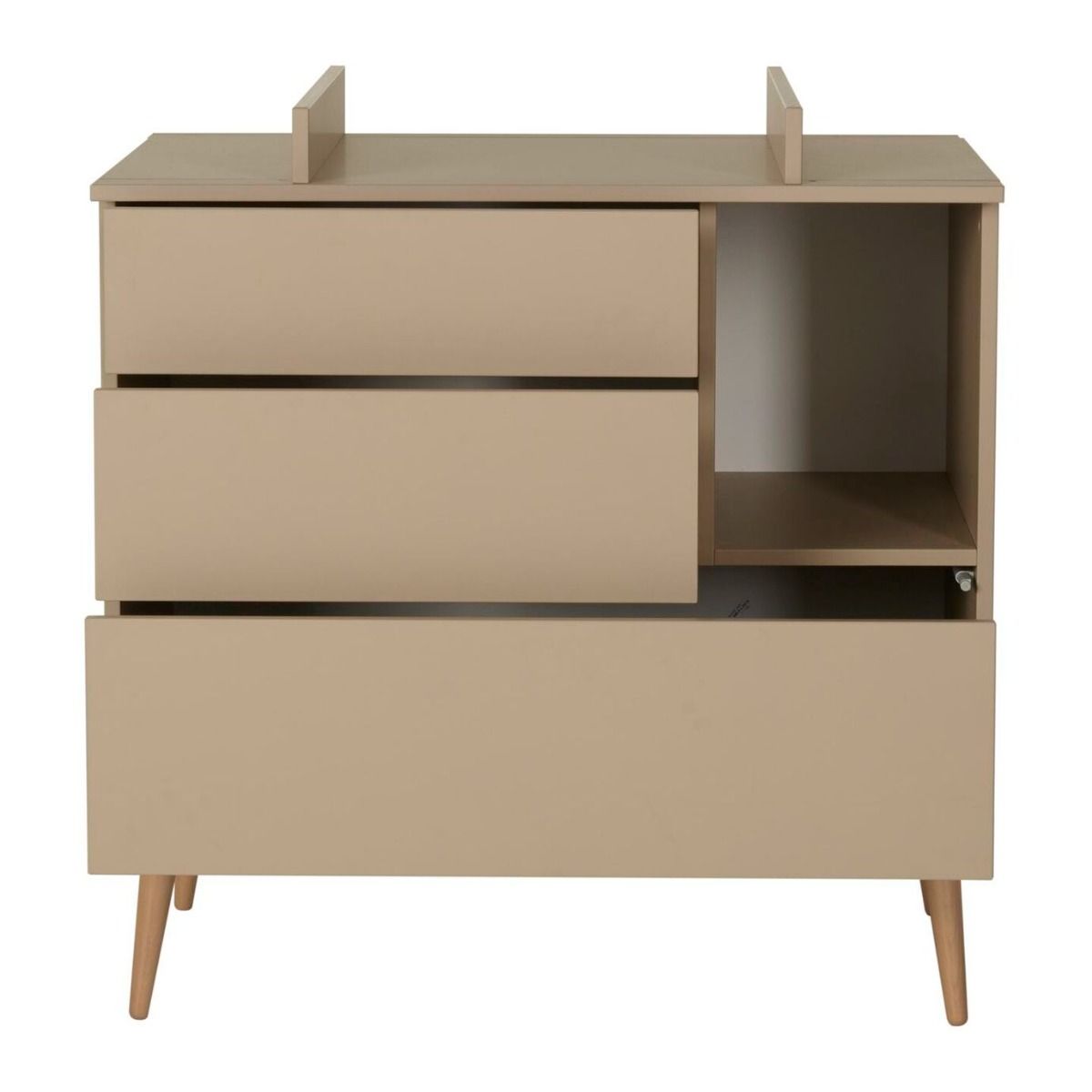 Babykamer Quax Cocoon Latte (Ledikant + Commode) null_8