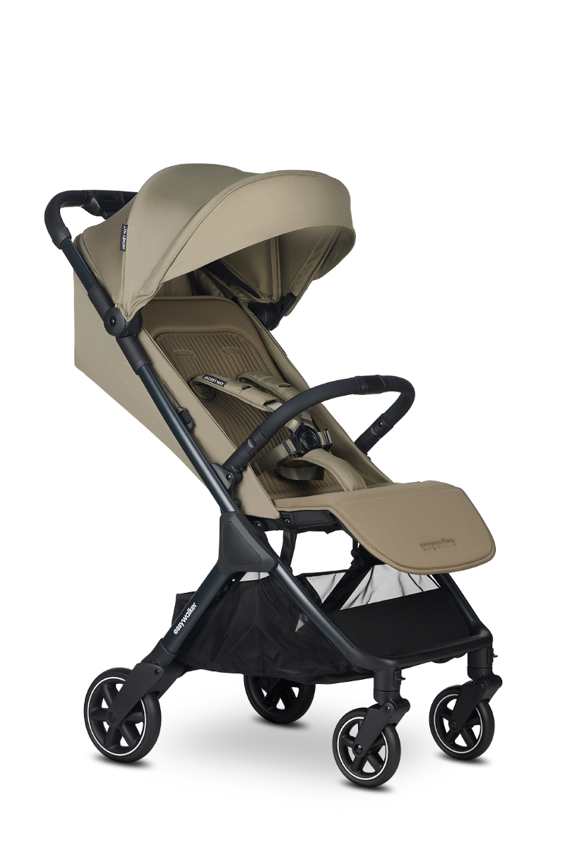 Buggy Easywalker Jackey NXT Moss Green Total Package Deal incl. Transporttas, Cupholder, Stuurtje & Zonnescherm null_2