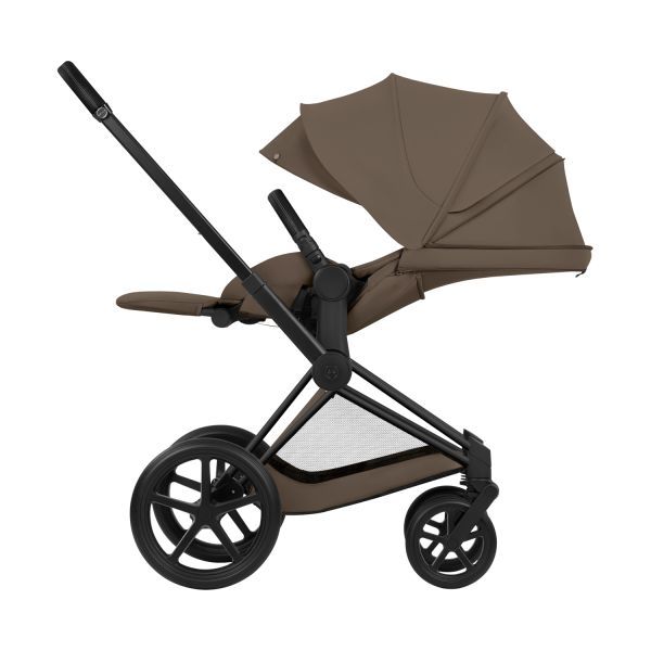 Kinderwagen Cybex Priam 5 Style Coconut Brown/Dark Brown incl. Foldable Carrycot met Autostoel Cloud T Plus, Base & Voetenzak null_7