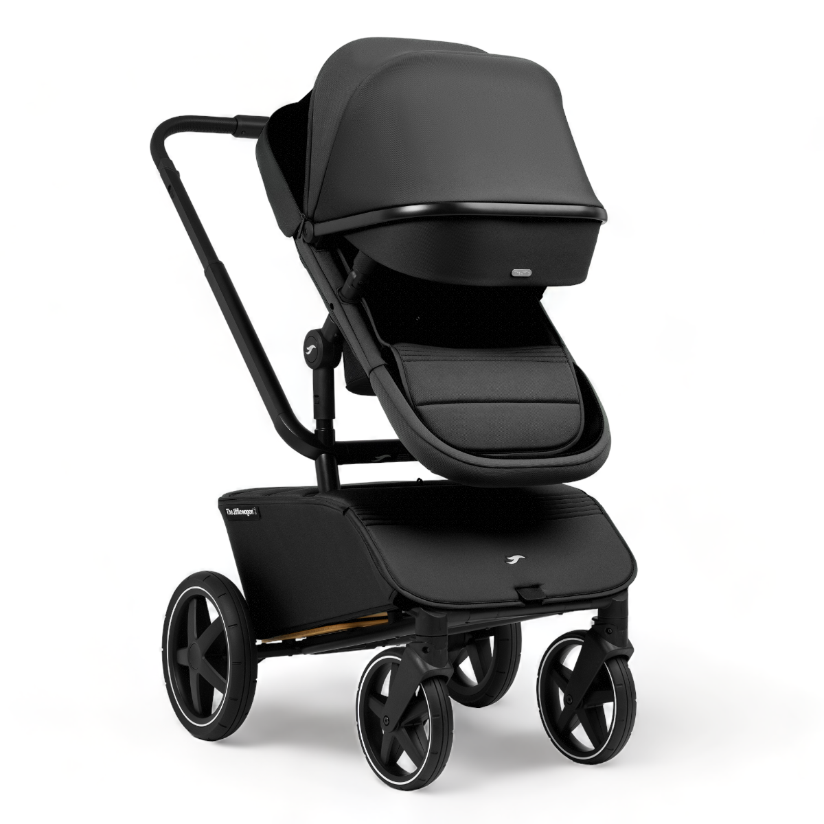 Kinderwagen The Jiffle V2 Black Total Package Deal incl. Autostoel, Base, Kinderstoel & Co-sleeper null_7