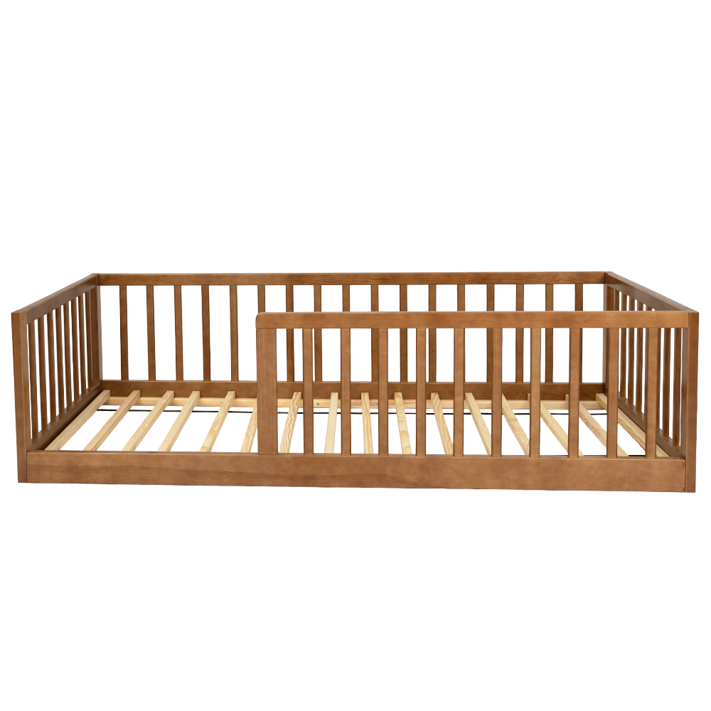 Peuterbed Colorfull Home Vloerbed 70x140 Walnut null_4