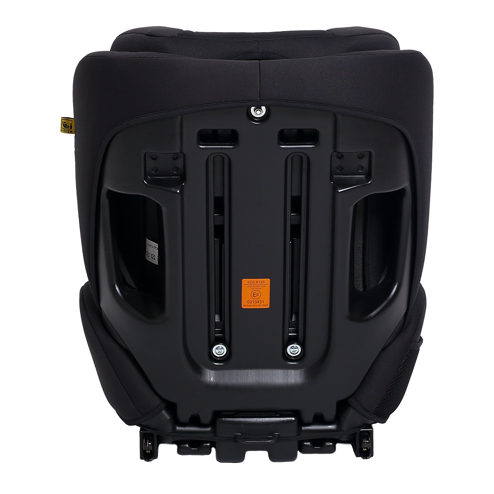 Set | Novi James Premium i-Size Isofix All Black met Organizer, Stoelbeschermer en Baby on Board Knuffel null_12
