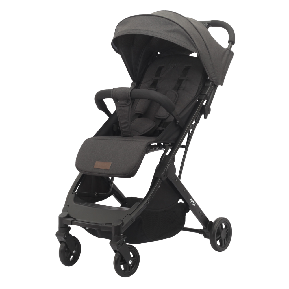Buggy Novi Travel Go Black Melange met Voetenzak null_2