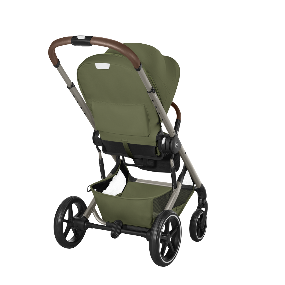 Kinderwagen Balios S Lux BLK Moss Green/Khaki incl. CarryCot Foldable + Cloud G3 I-Size PLUS + Base G3 + Adapters null_16
