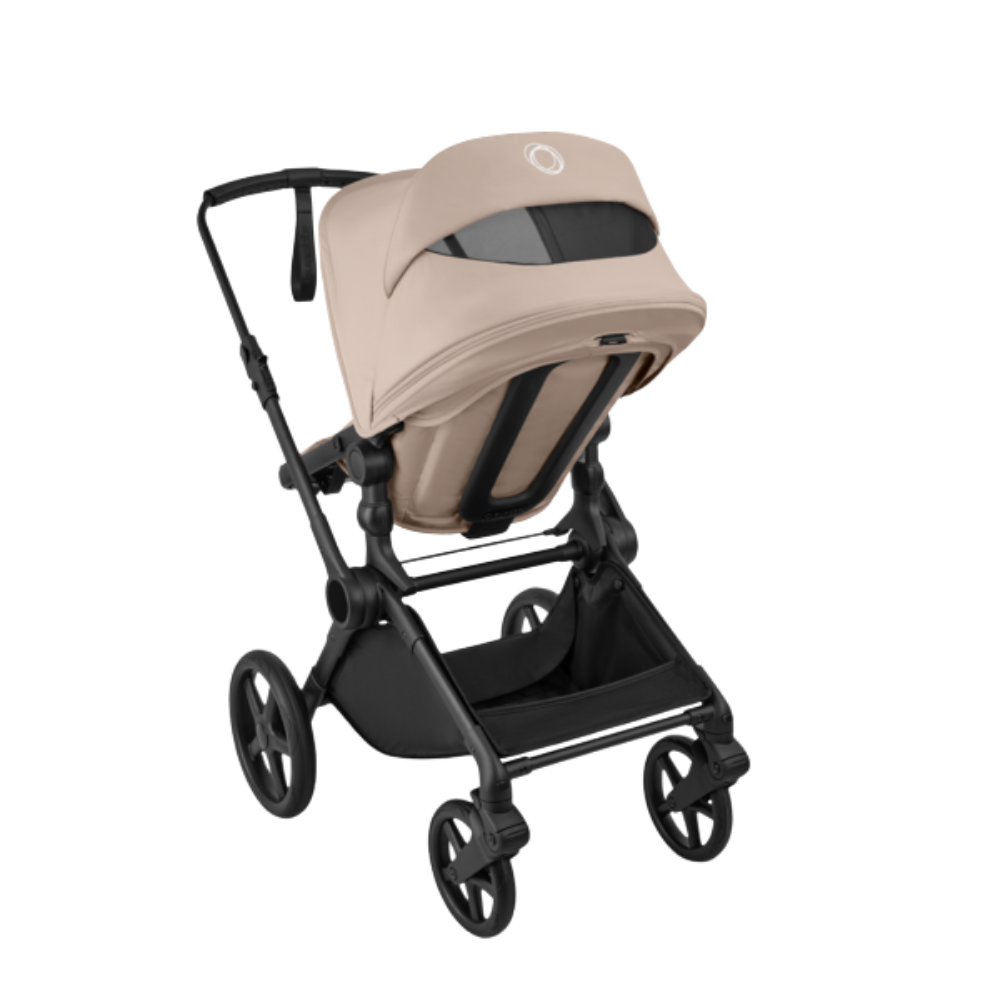 Kinderwagen Bugaboo Cub Compleet Black/Desert Taupe met Autostoel Joy Pro Glide 360°, Base & Adapterset null_9