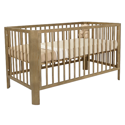 Meegroei Ledikant Novi Florine 70x140 Amber Oak (Ronde hoek) null_4